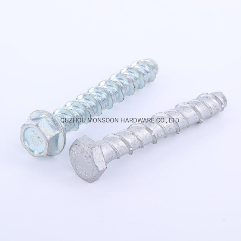 Hexagon Flange Head Concrete Bolt Screws