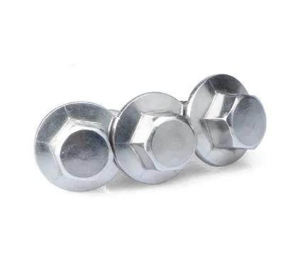 12 Point Flange Bolt Stainless Steel Serrated Hexagon Hex Head Flange Screw Bolt