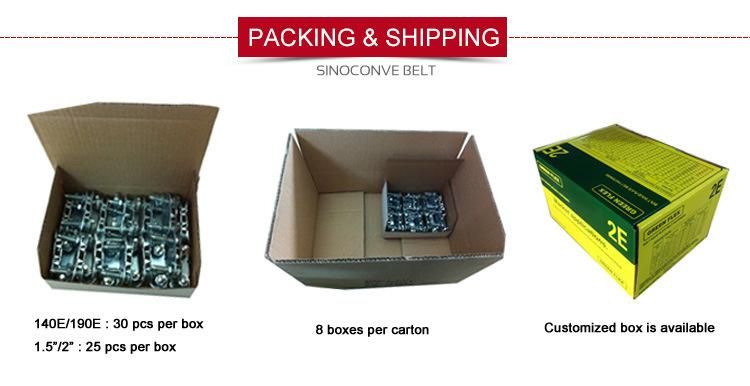 3inch Plate Fastener for Connecting The Conveyor′ S Belt