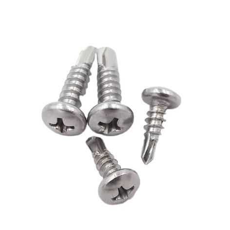 C-1022 Phil Pan Head Self Drilling Screw - Harden Zinc Plated