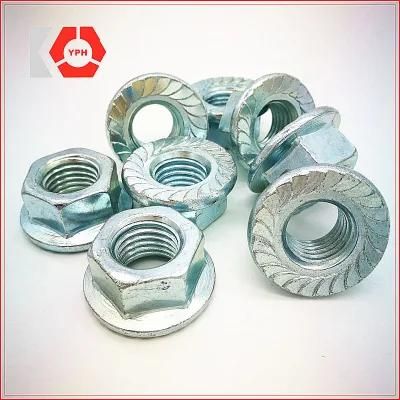 High Quality Precise Hex Flange Stainless Steel Nut DIN6923