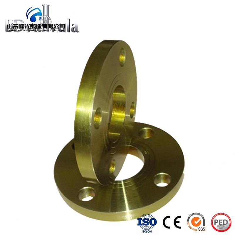 China DIN Sliding Sleeve Flat Flange 8 Hole Carbon Steel Gasket