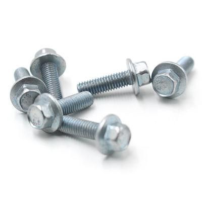 M6 Grey Flange Bolt Hex Titanium Bolt