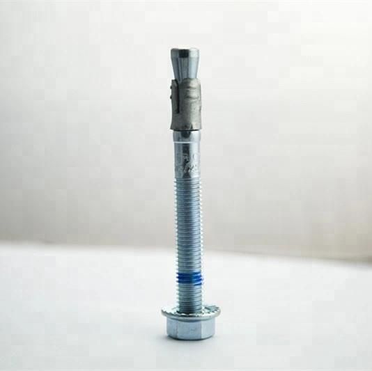 White Blue Zp Carbon Steel with Mark Lined Wedge Anchor/Through Bolt/Drop-in Wedge Anchor