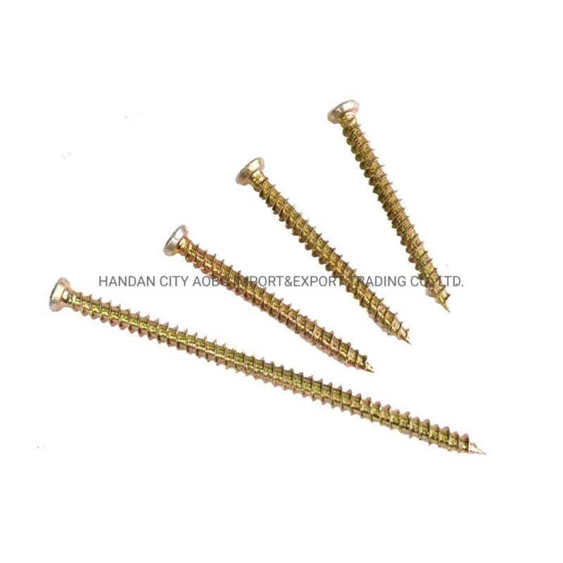 China Manufacturer Galvanized 7.5mm Concrete Screws