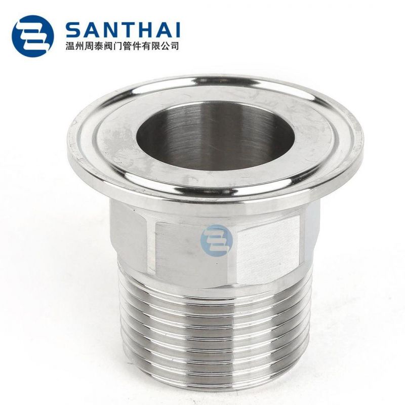 SS304 SS316L Sanitary Stainless Steel Nut Male Female Coupling Non-Standard Nut Customized Screw NPT Bsp SMS DIN