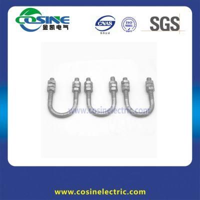 70kn U-Bolt for Power Line Hardwares Fitting