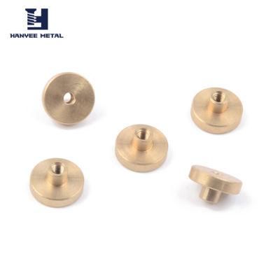 Brass Flat Head Hollow Weld Nut