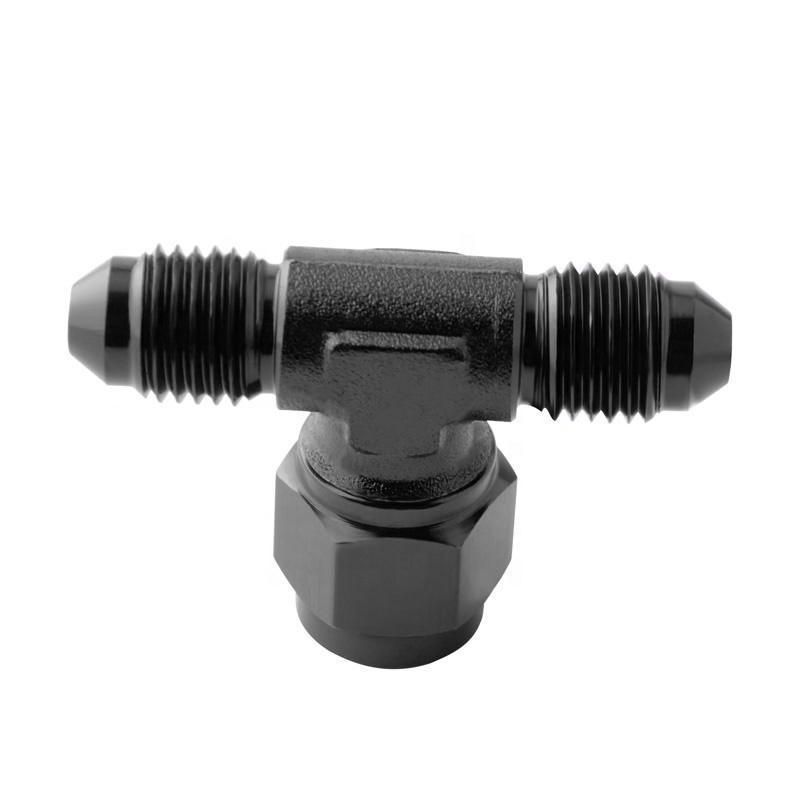 45 Degree Blue/Black/Red An4 Pipe Fitting Lateral Tee