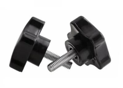 Male and Female M8 Plastic Star Knob Screw