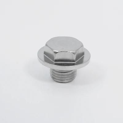 Factory Customized Stainless Steel SS304 Bolt Indented Hexagon Washer Bolt