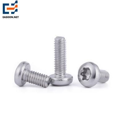 Pan Head Torx Bolt 304 Stainless Steel Torx Socket Machine Screw 5/16 3/8 Button Head Screw