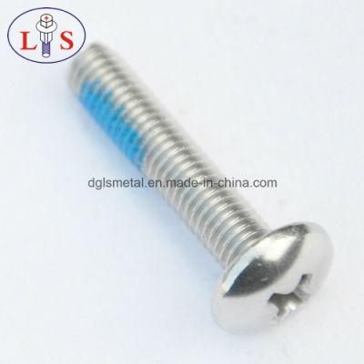 Truss Head Cross Recessed Bolt with Nylok