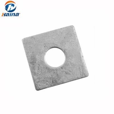 Hot DIP Galvanized Square Flat /Plain Washers