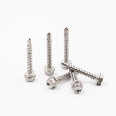 High Quality Hex Flange Head Self Drilling Screws DIN7504 Self-Drilling Tapping Screws