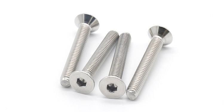 SS304 M6 Csk Socket Head Screw