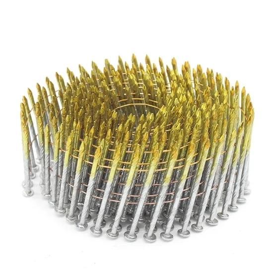 15 Degree 1-1/2 Inch X 0.092 Inch Galvanized Wire Collated Coil Nails