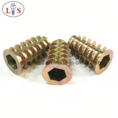 Zinc Alloy Insert Nut Without Washer