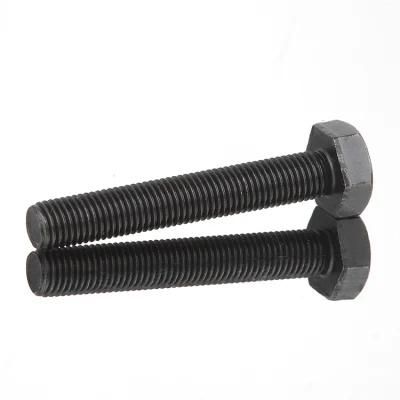 Black - Grade 10.9 - M30 - 1-1/4 - ASTM - A490m/A490 - Heavy Hexagon Head Bolt/Heavy Hex Bolt- Carbon Steel - Nl10 Weathering Steel