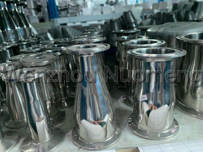 Sanitary Stainless Steel ASME Bpe Eccentric Welded Reducer