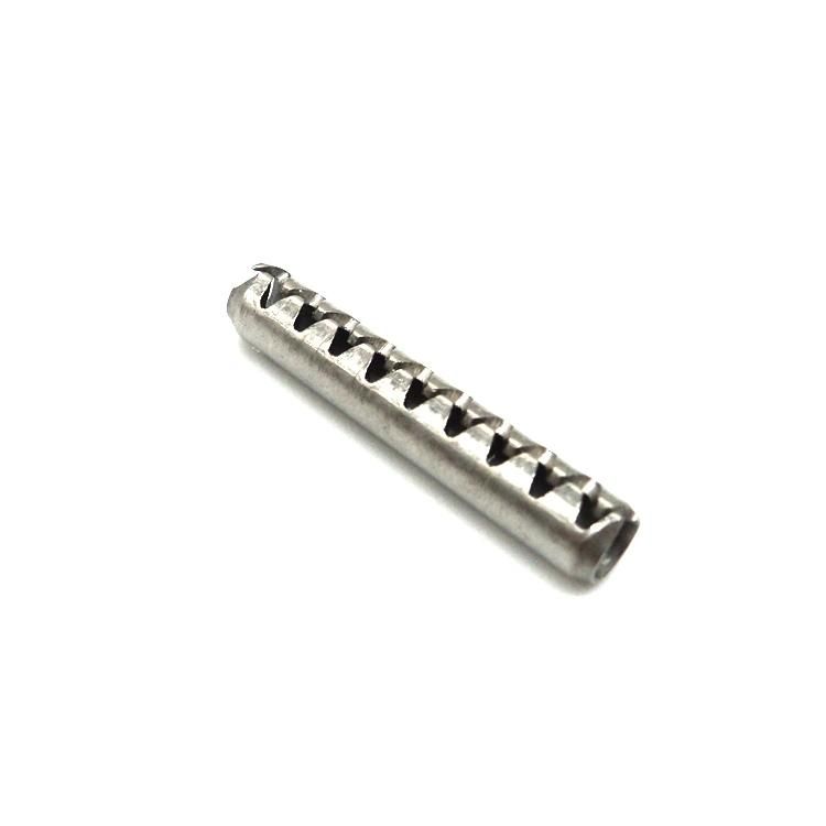 Slotted Dowel Double Spring Pin, Cotter Pin, Tooth Waved Spring Pin Stainless Steel 304 316