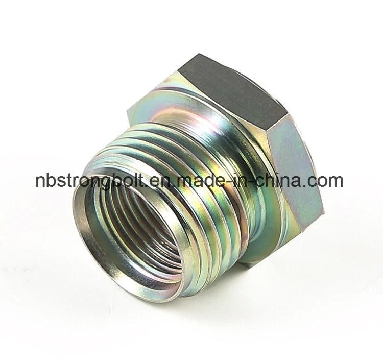 CNC Stainless Steel Parts Customized Factory Non-Standard Stainless Steel Screw and Nut to Figure Custom Zinc Plated