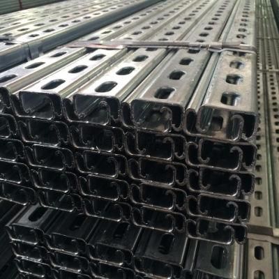 Key Manufacturer Good Price Hot Galvanized Steel Channel for Seismic Support Bracket
