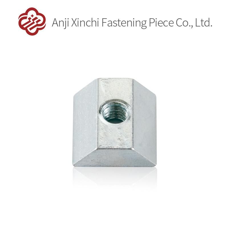 Trapezoidal Nut with Hole Hardware Fastener Nut Connector