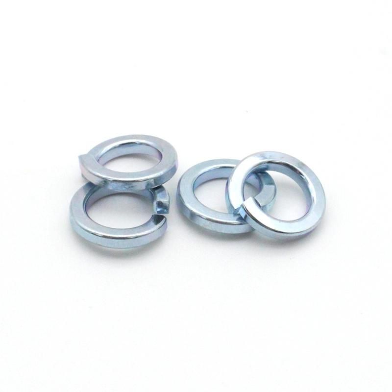 Stainless Steel /Carbon Steel Zinc Plated M2-M33 Single Coil Spring Lock Washer