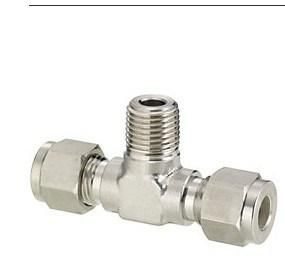 Factory Selling Stainless Steel Ferrule Type Tee