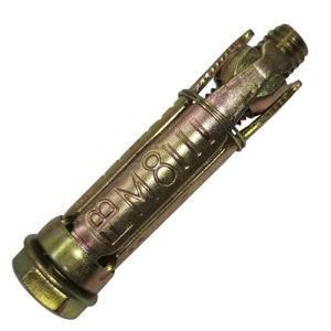 Yellow Zinc Plated 4PCS Shield Anchor with Grade 4.8