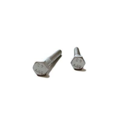 DIN931 Hex Bolt Cl. 4.8 with HDG ISO Fitting M8X65