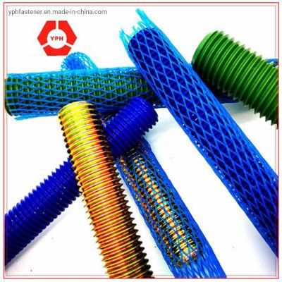 DIN975 Colorfully Zinc Plated Galvanized Threaded Rod