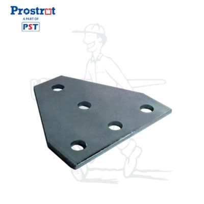 5-3/8&quot;X5-3/8&quot; 5 Hole Corner Plate Fittings