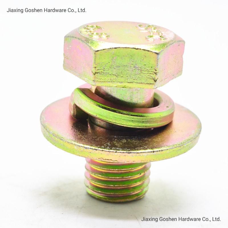 Carbon Steel Hexagonal Combination Bolt