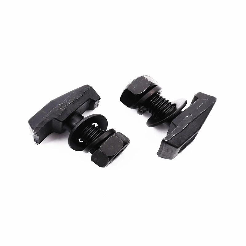 T Type Clips Machined Elevator Guide Rail Clips