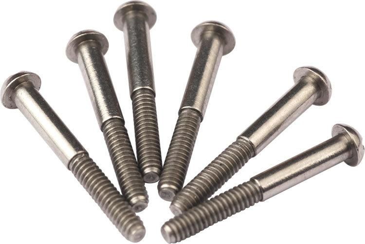 #0-80 Mini Precision Stainless Steel Round Slotted Pan Head Screw