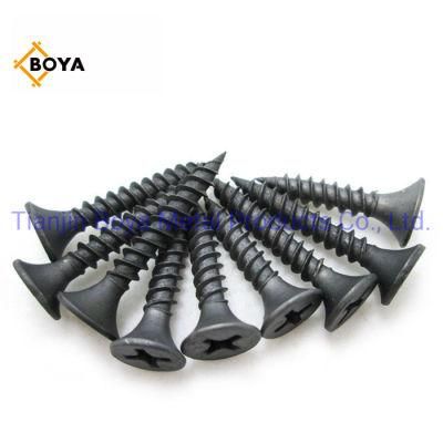 Material C1022 Black High Tension Drywall Screw/Chipboard Screw Factory Price