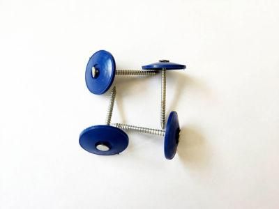 Round Head Big Plastic Cap Nails for Building