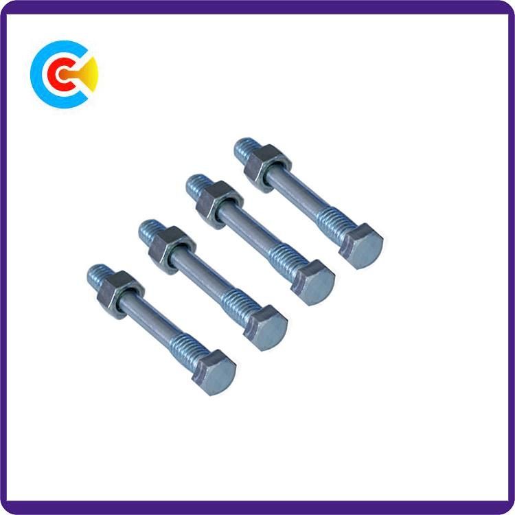 DIN/ANSI/BS/JIS Carbon-Steel/Stainless-Steel Galvanized Hexagonal Head Screw Combination Screw