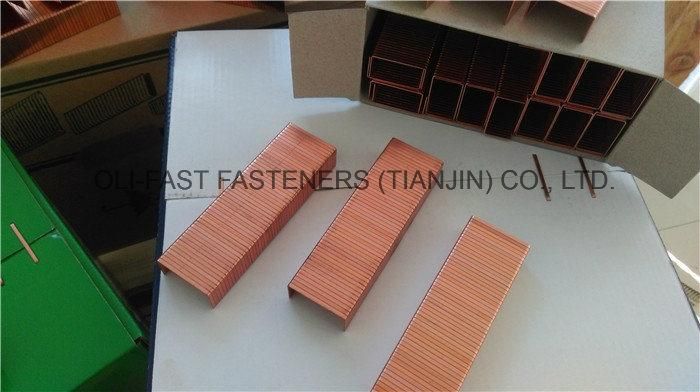 16ga a-58, 5/8" Copper Carton Staples, 1-3/8" Crown, 3515 Copper Carton Staple