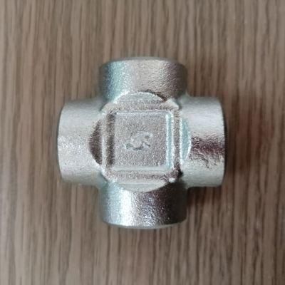 High Pressure Stainless Steel SS316 4-Way Cross Pipe Fitting