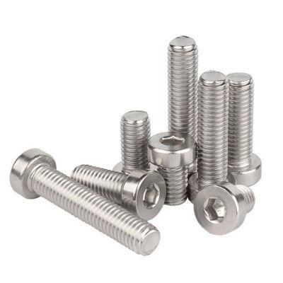 Stainless Steel 304 Ultra Low Profile Hex Socket Thin Head Cap Screw Low Head Bolt DIN7984
