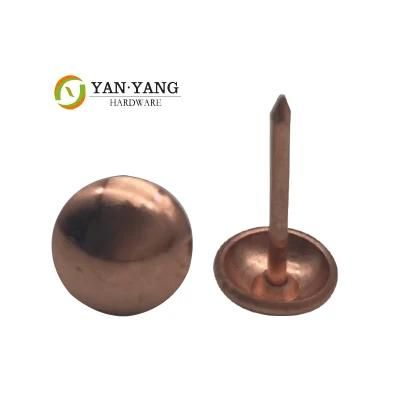 High Quality Red Bronze Bubble Nail Decorative Metal Sofa Nail