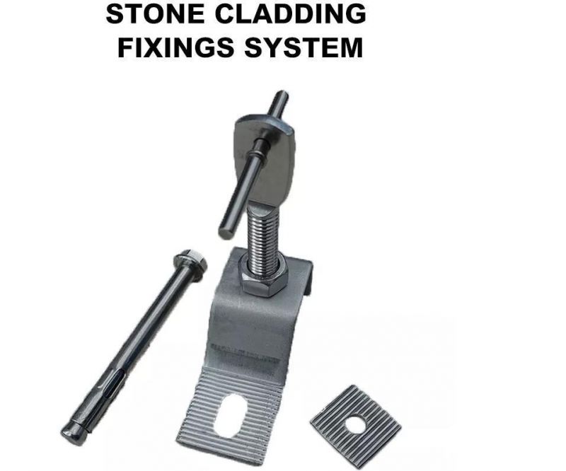 China Manufacturing Wholesale Price Marble Fixing System AISI304/A2 ANSI316L/A4 Stainless Steel Flat Head Eye Bolt