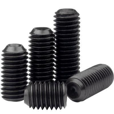 Factory Supply M3 M4 M5 M6 M8 Hex Socket Head Set Screw DIN 913/DIN 914/DIN 915/DIN 916 of Black