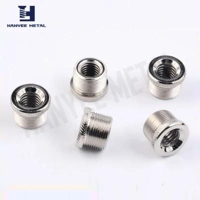 Nickle Plate OEM Nut with Shaped Knurling