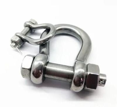 Rigging Galvanized U Type Large Bow D Shackle (U10-U50)