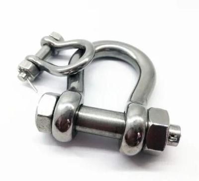 Rigging Galvanized U Type Large Bow D Shackle (U10-U50)