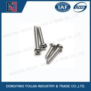 Ansib18.6.3p Fine Thread Stainless Steel Cross Recessed Pan Head Screws